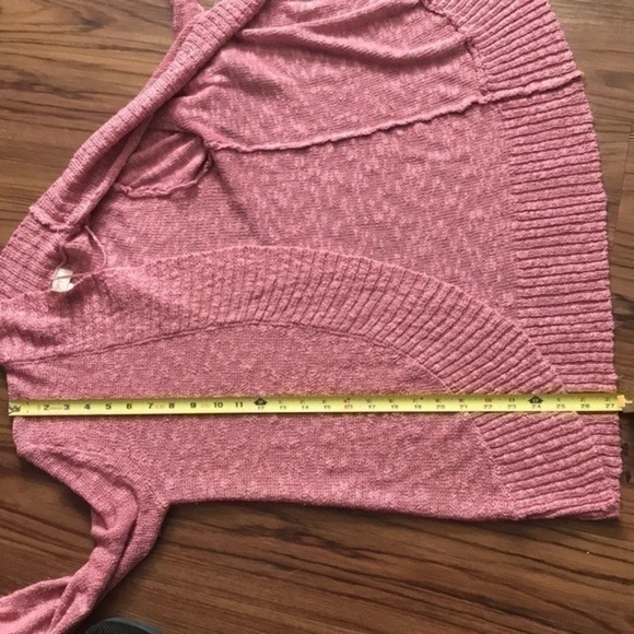 Loft pink open cardigan size Small, used - Picture 4 of 12